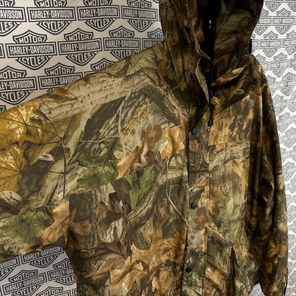 Vintage Realtree Advantage Timber Camo Softshell Hunting Jacket Men's XXL - Picture 5 of 12